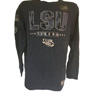 New Louisiana State Tigers LSU Colosseum OHT Gray LS Tee T-Shirt Youth M (12-14)